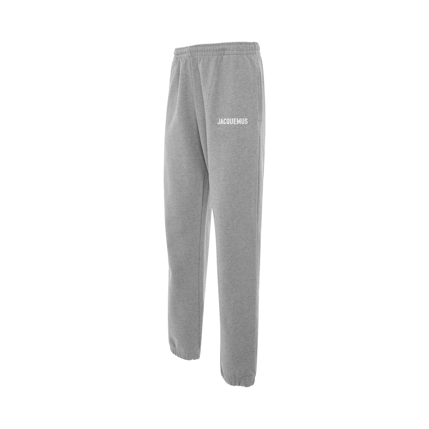 Logo Printed Track Pants in Grey