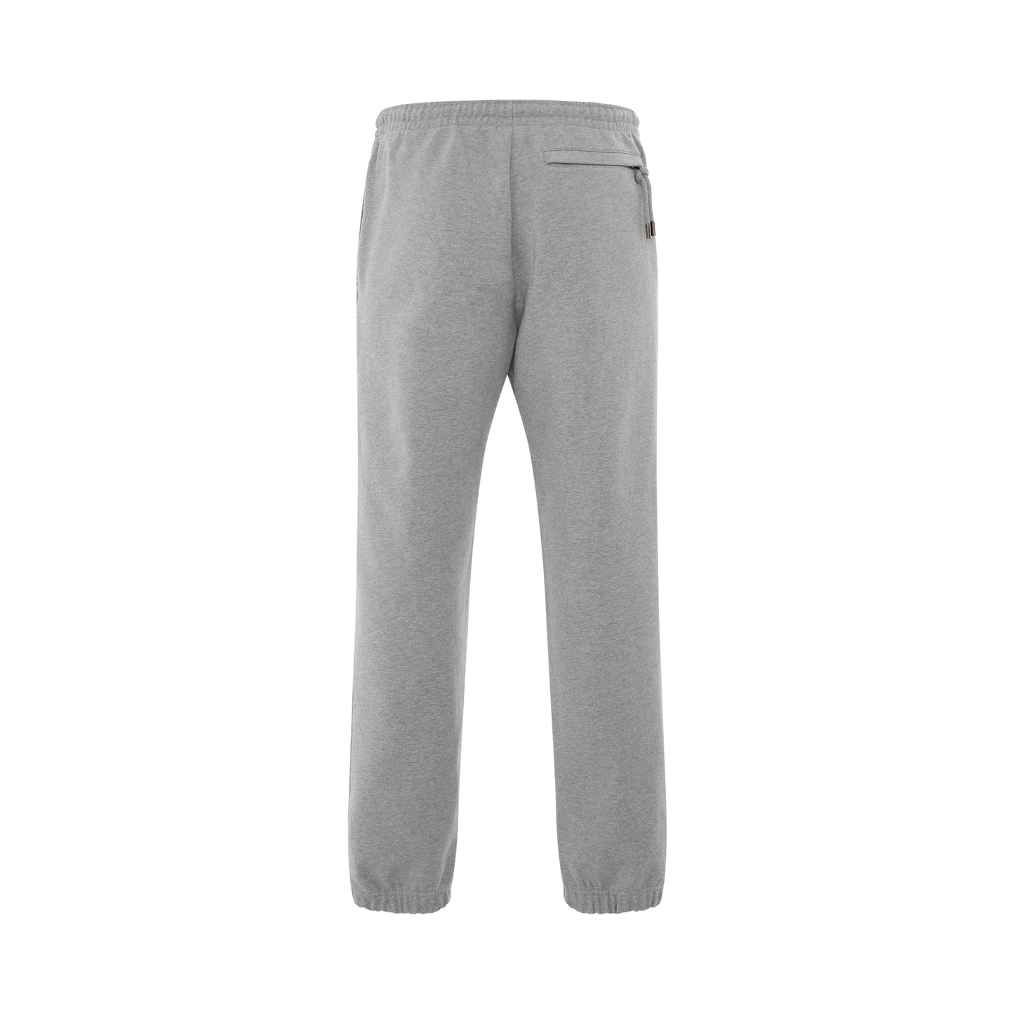 Logo Printed Track Pants in Grey