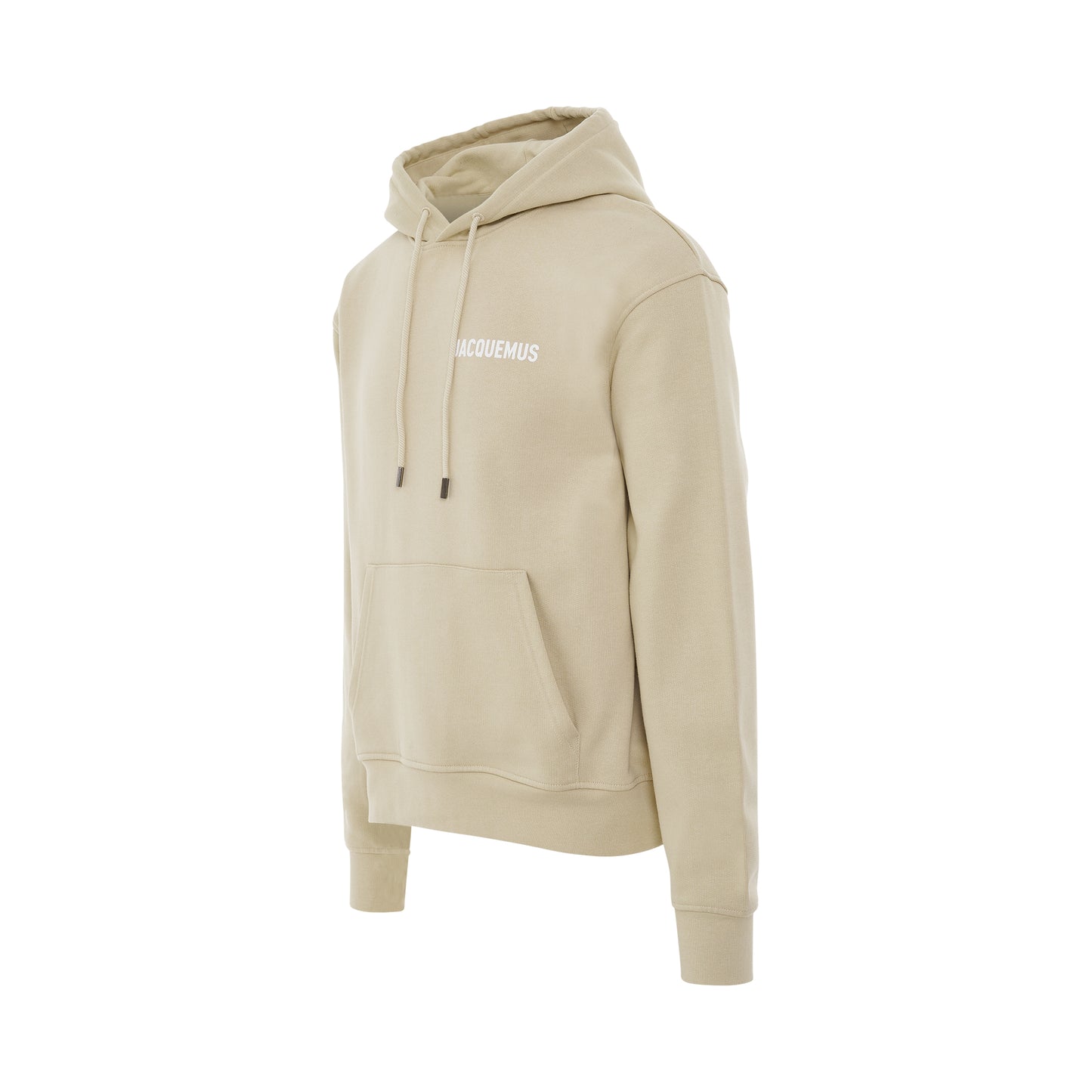 Jacquemus Logo Hoodie in Light Beige