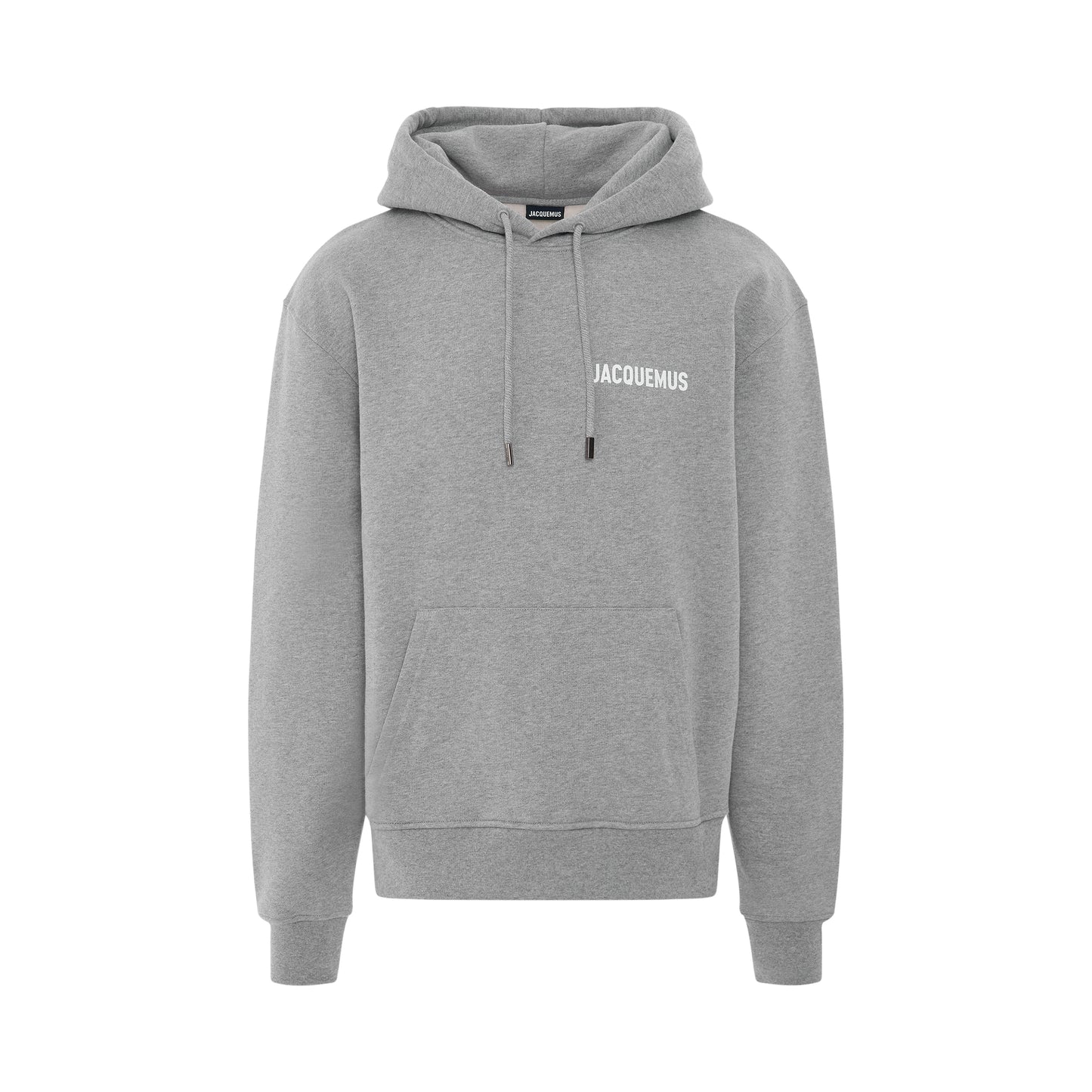 Jacquemus Logo Hoodie in Grey