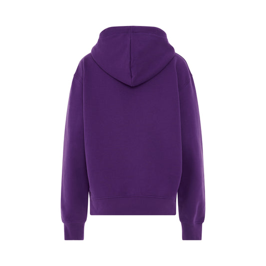 Brode Logo Hoodie in Dark Purple