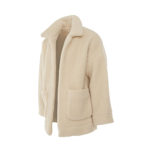 Wool & Cashmere Jacket in White