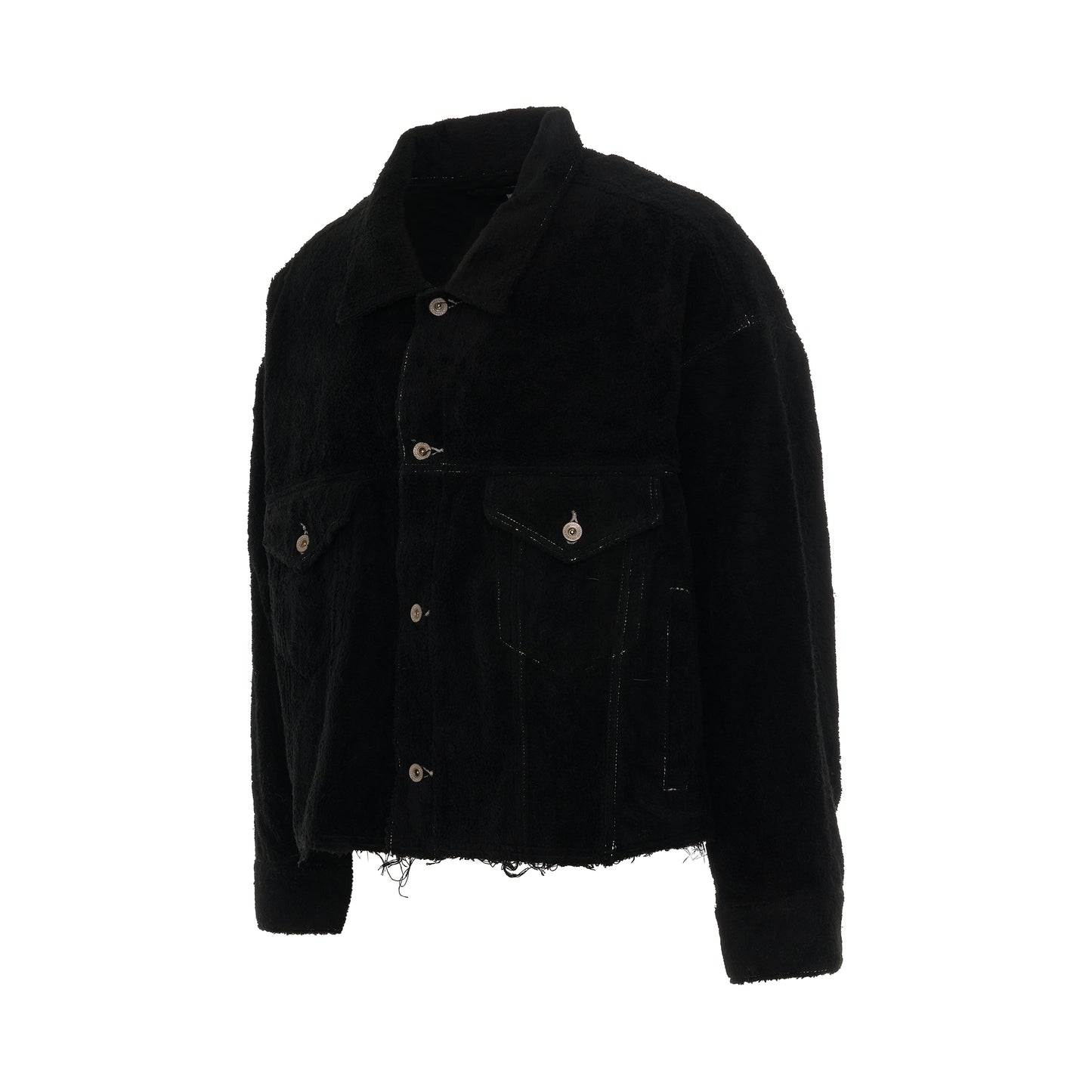 Woven Jacket in Black