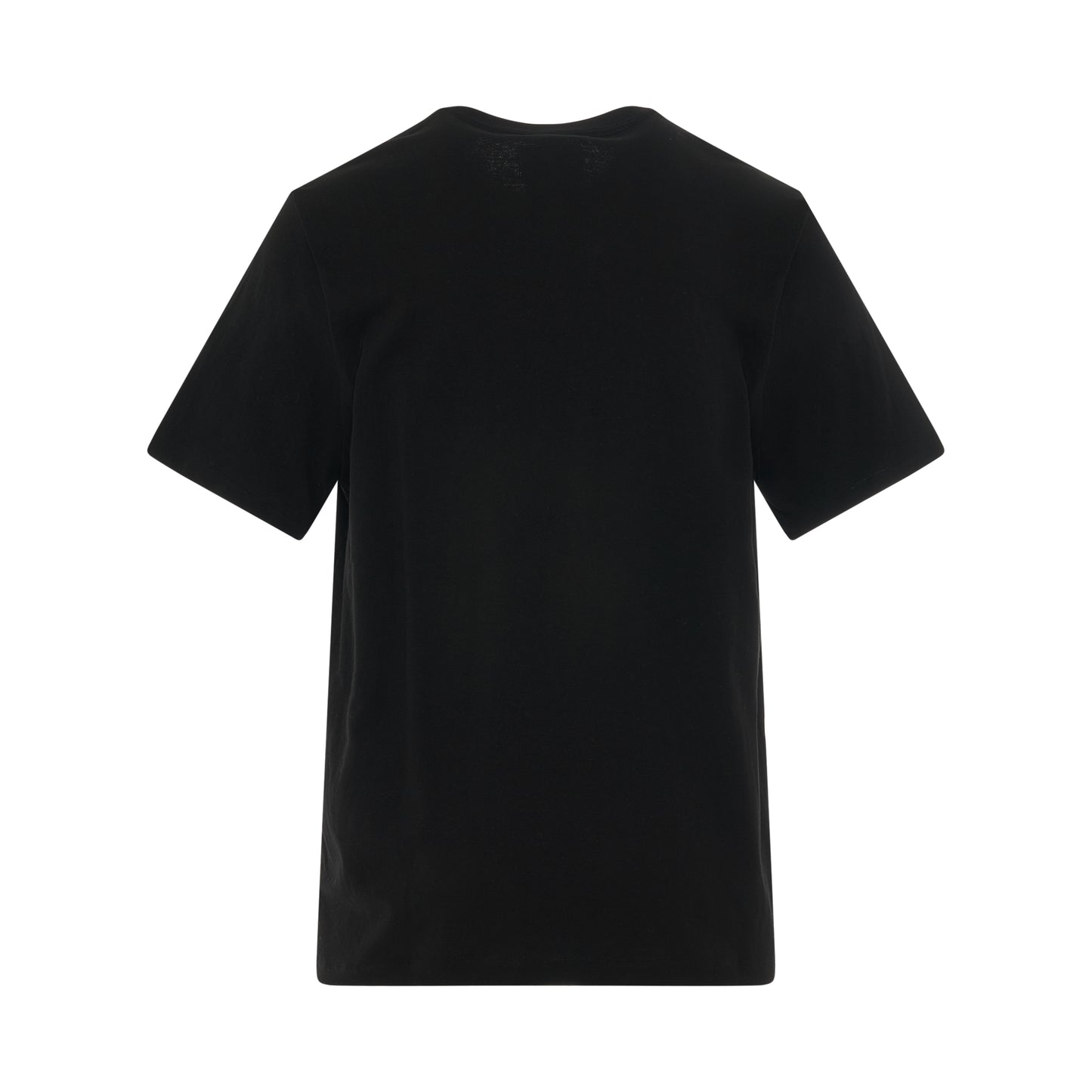 Knit T-Shirt in Black