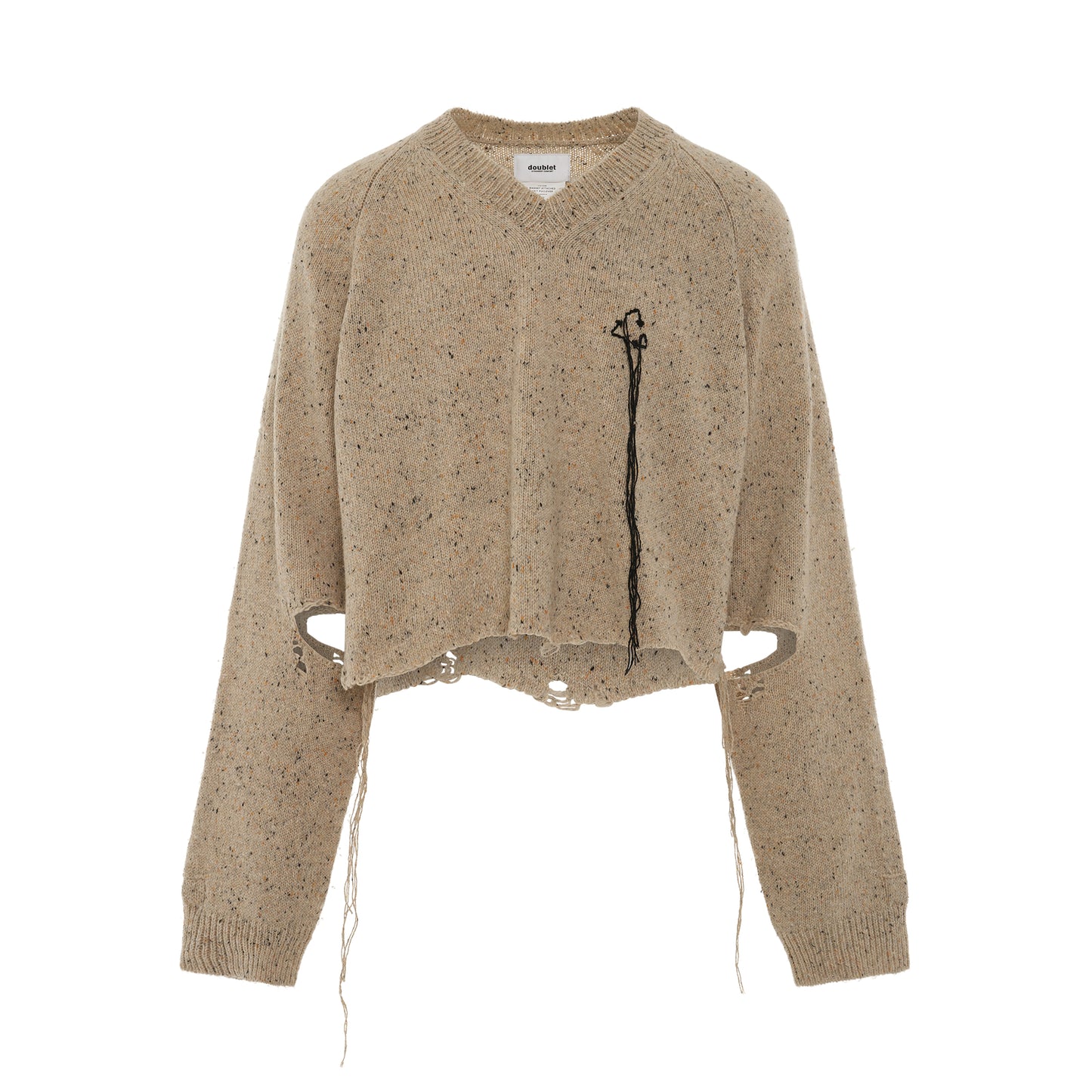 Magnet Knit Pullover in Ivory