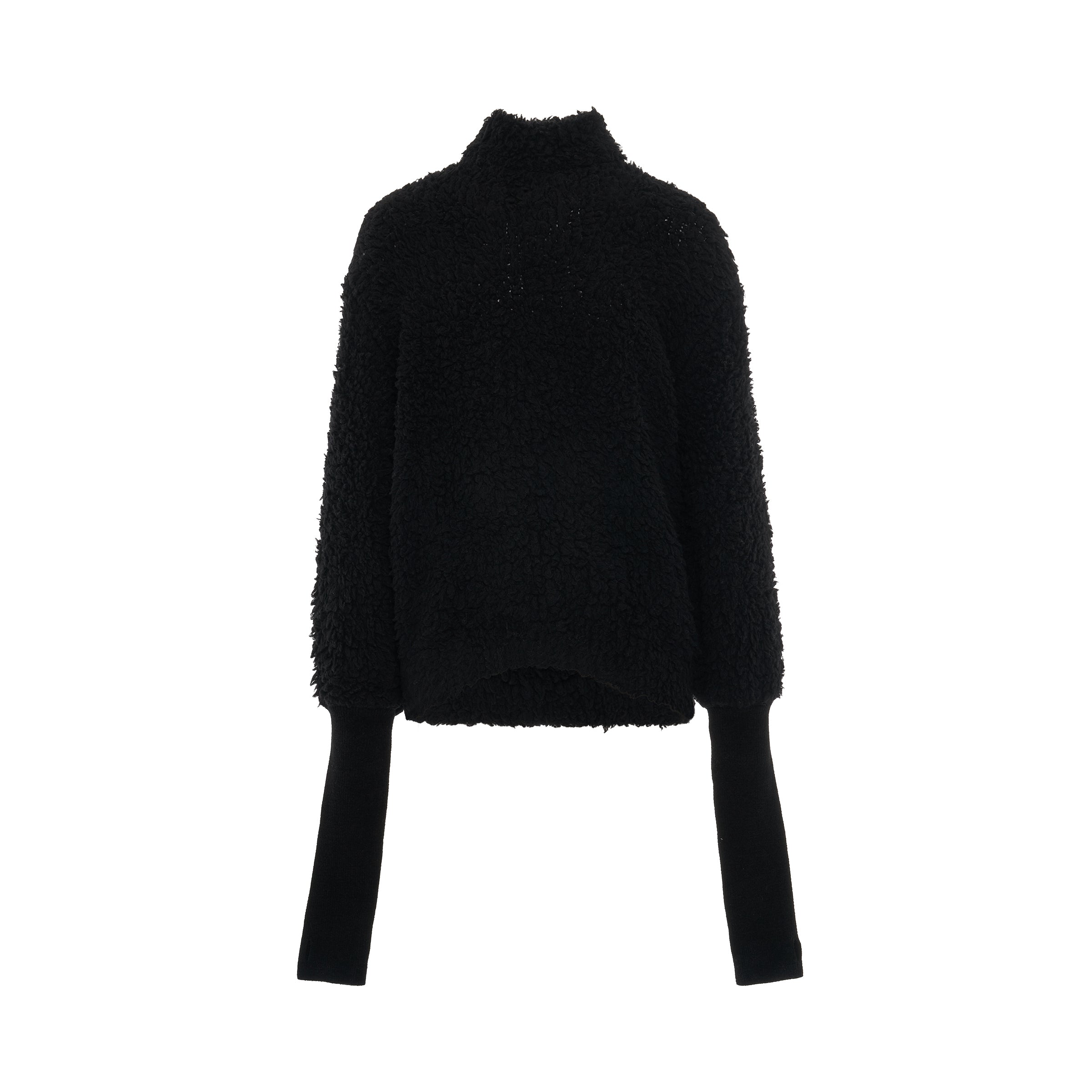 Sheep Wannabe Knit Pullover in Black