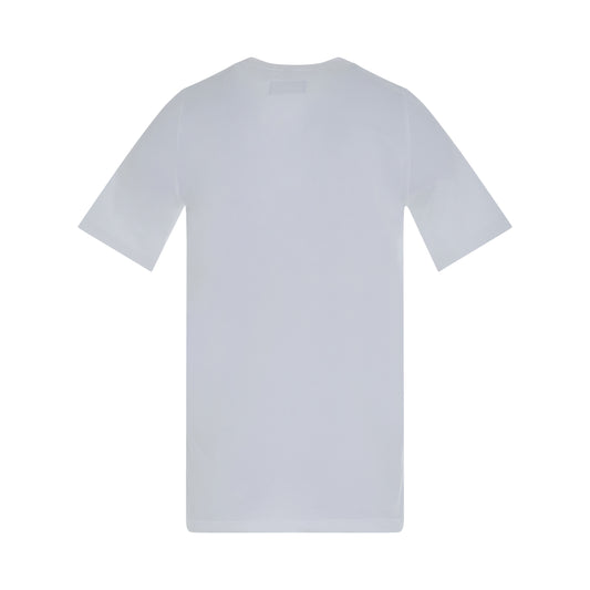 Stretching Tape T-Shirt in White