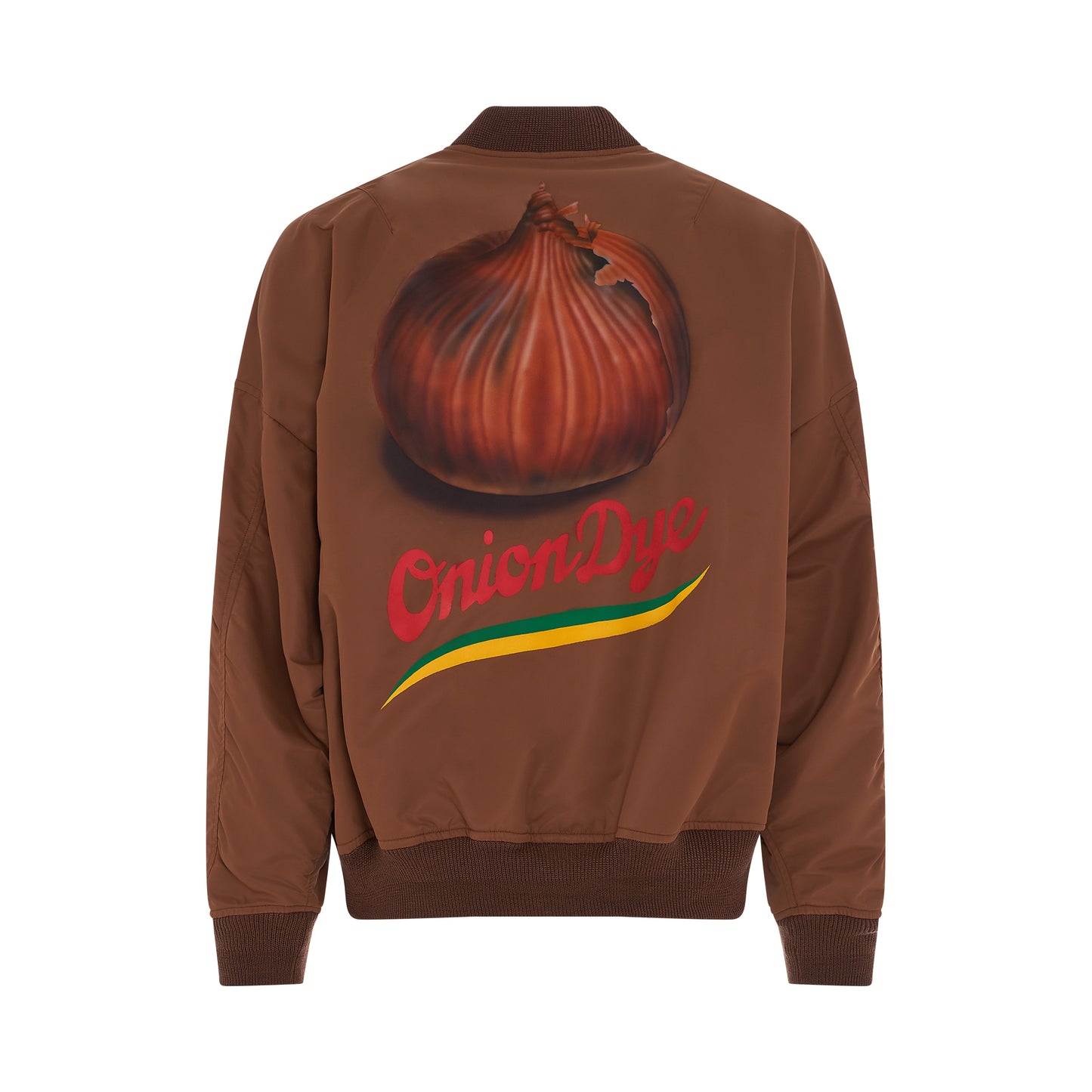 Vegetable Dyed MA-1 Bomber Jacket in Onion