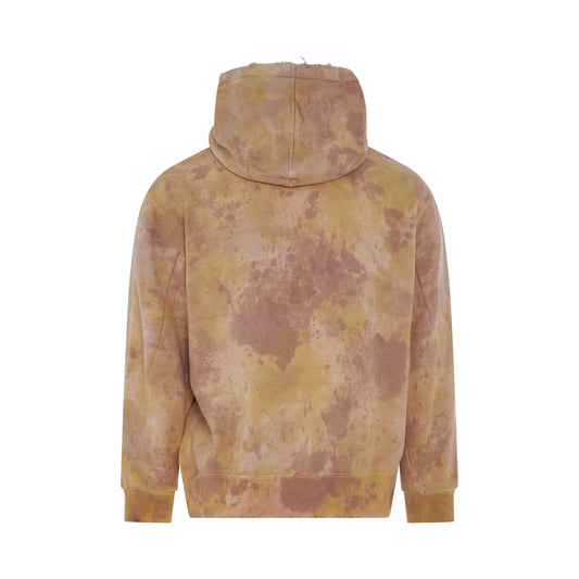 Waste Vegetable Dyed Hoodie in Cypress Bark