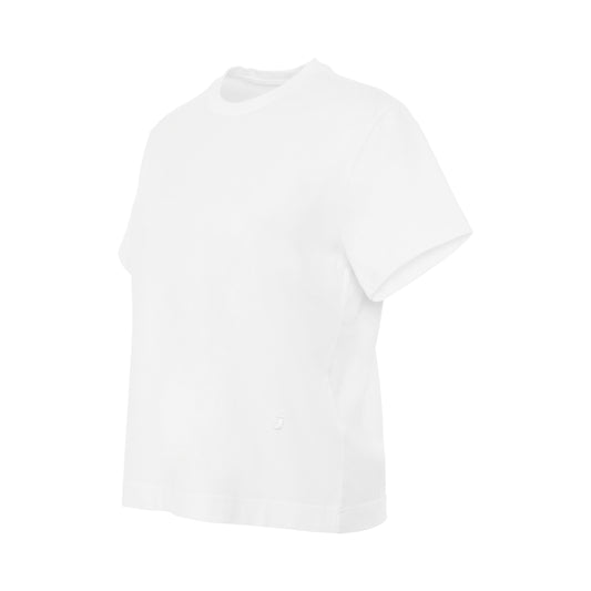 Ava Fitted T-shirt in White