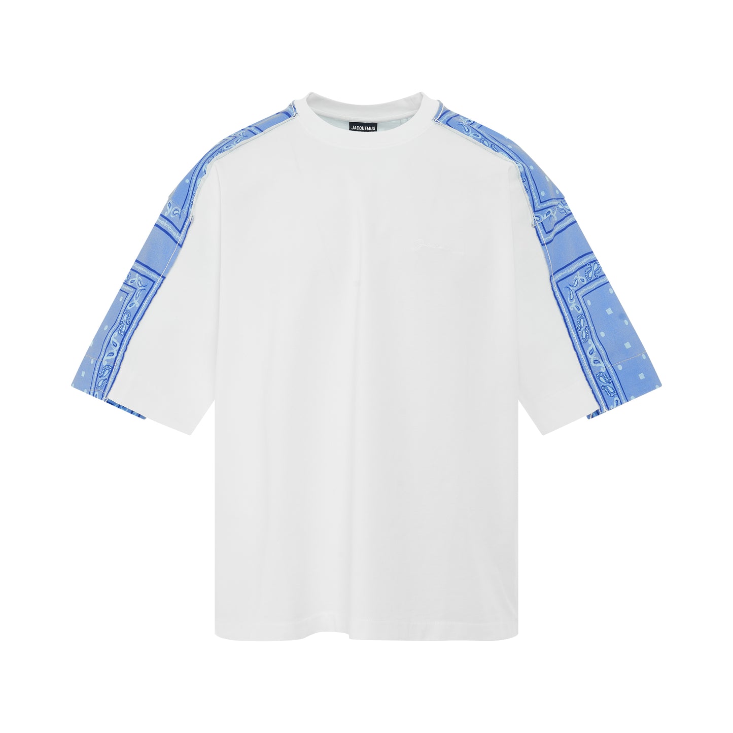 Bandana T-Shirt in Light Blue