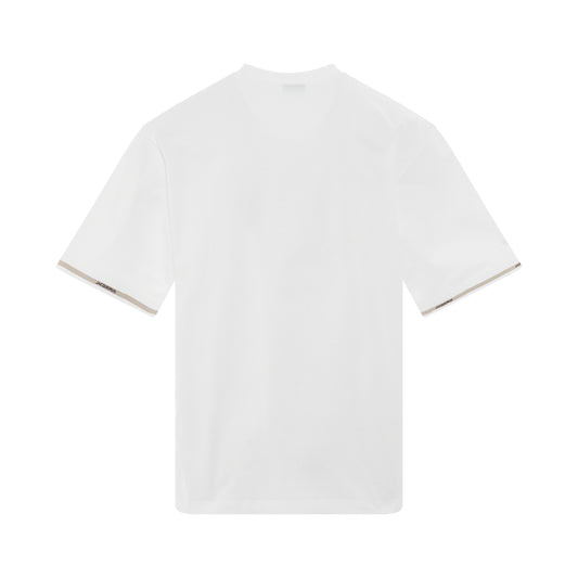 Toahlha Bandana Logo T-Shirt in White