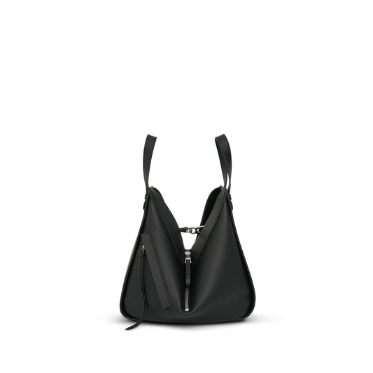 Small Hammock Bag in Classic Calfskin in Black