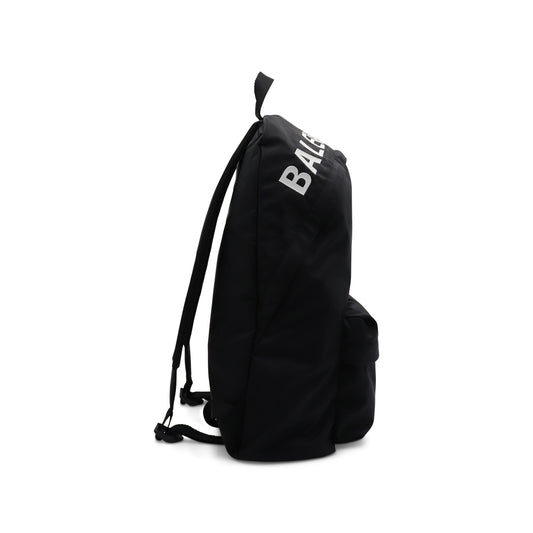 Wheel Logo Backpack Black