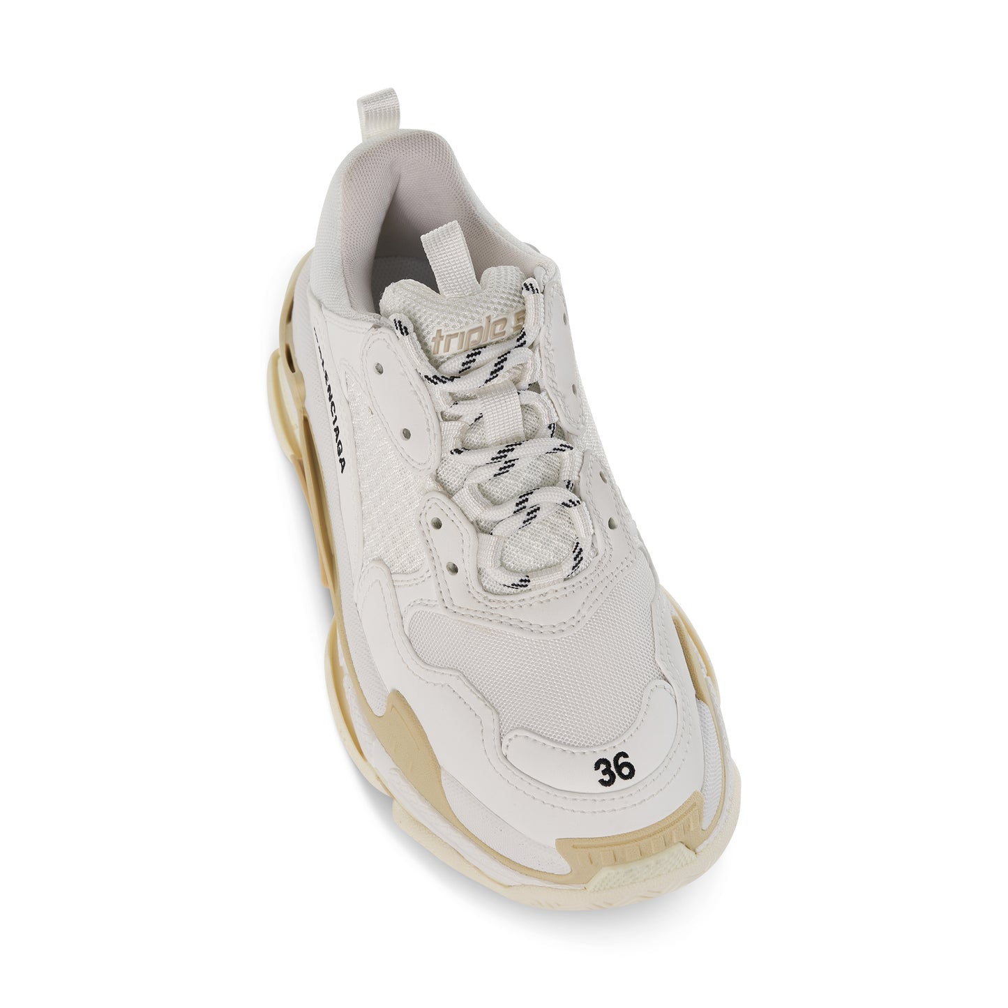 Triple S Sneakers in White