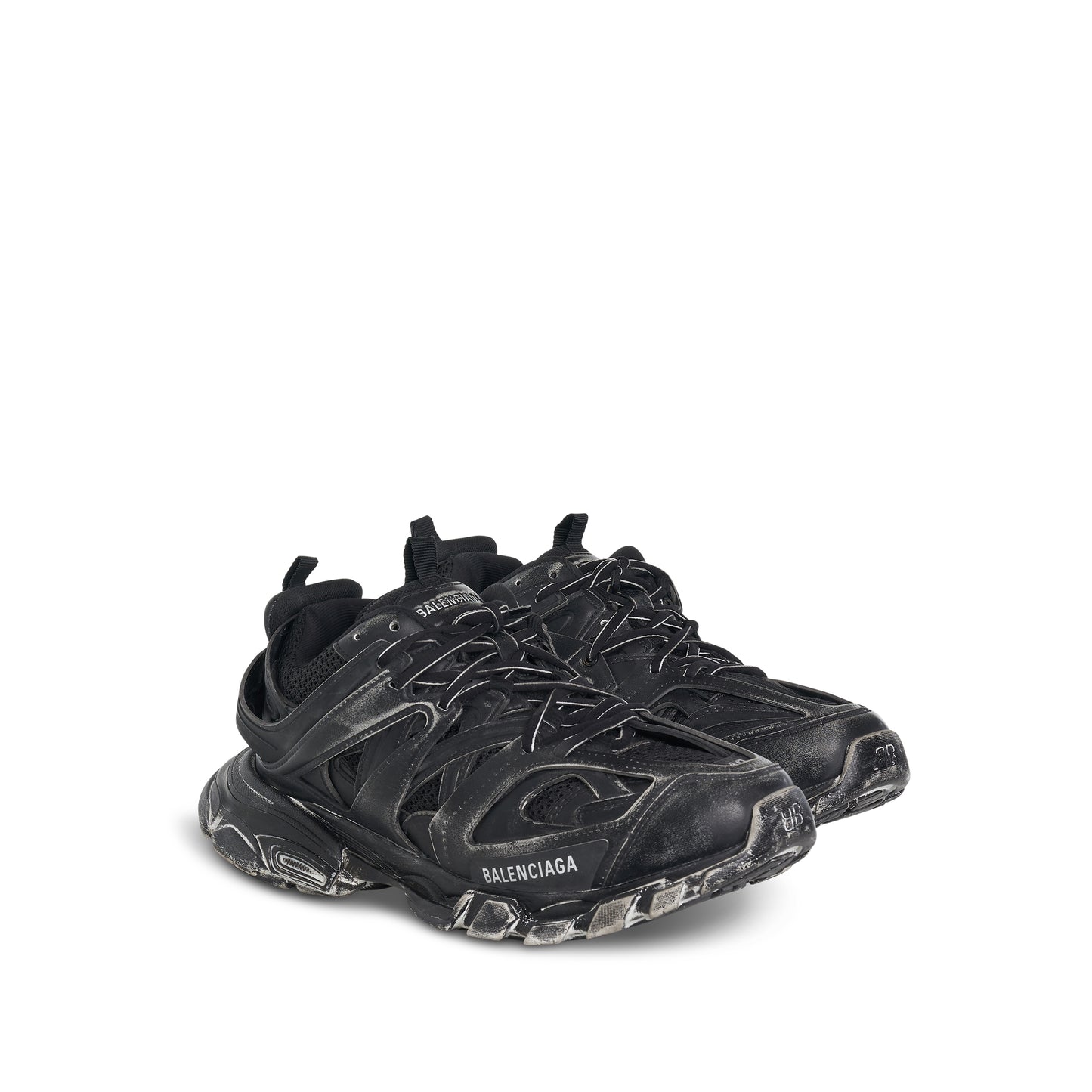 Track Faded Sneaker in Faded Black