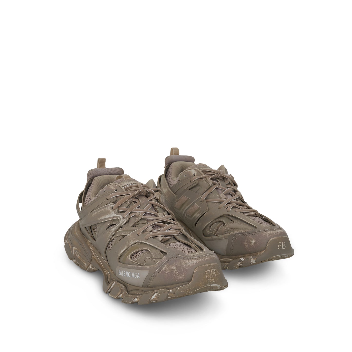 Track Faded Sneaker in Faded Beige