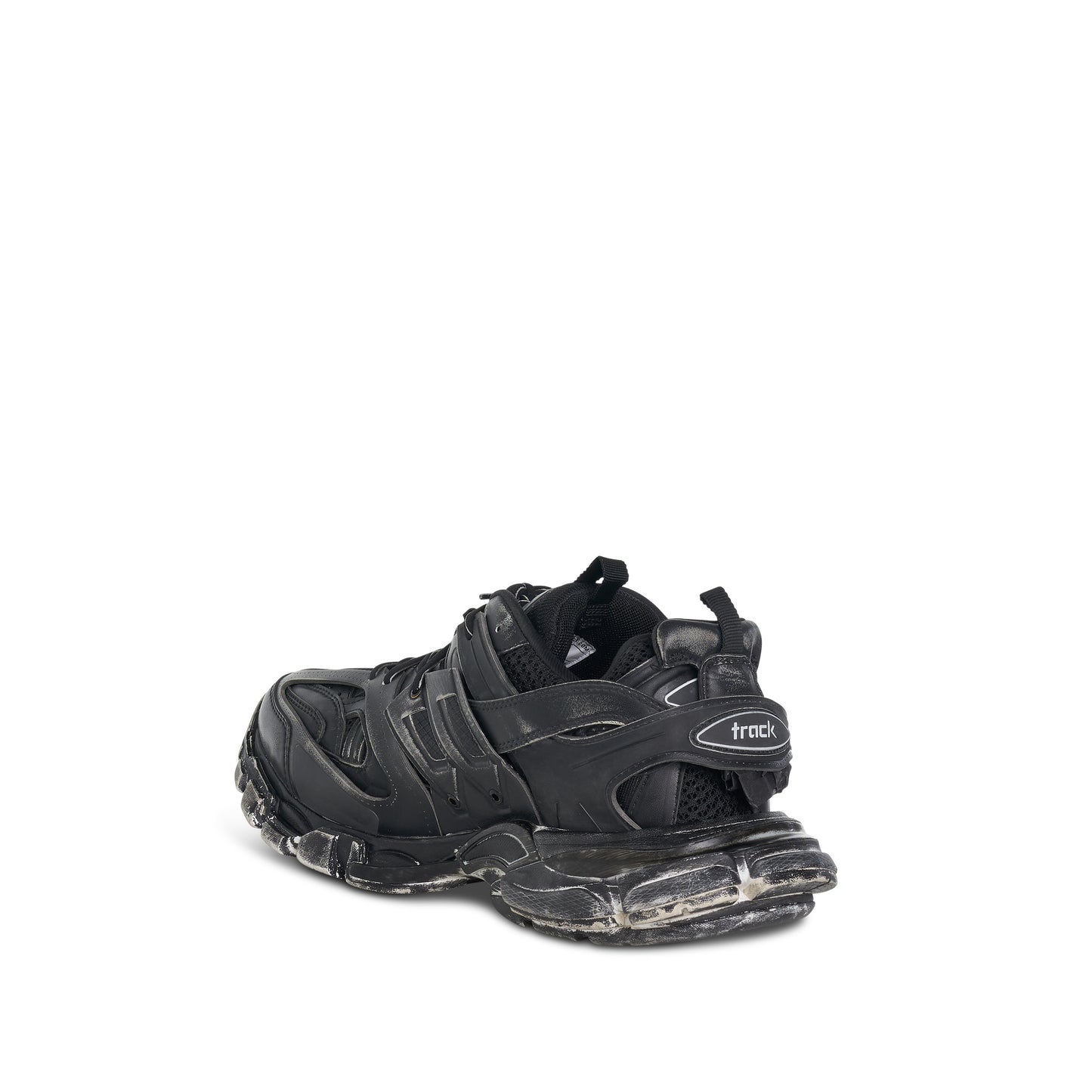 Track Faded Sneaker in Faded Black