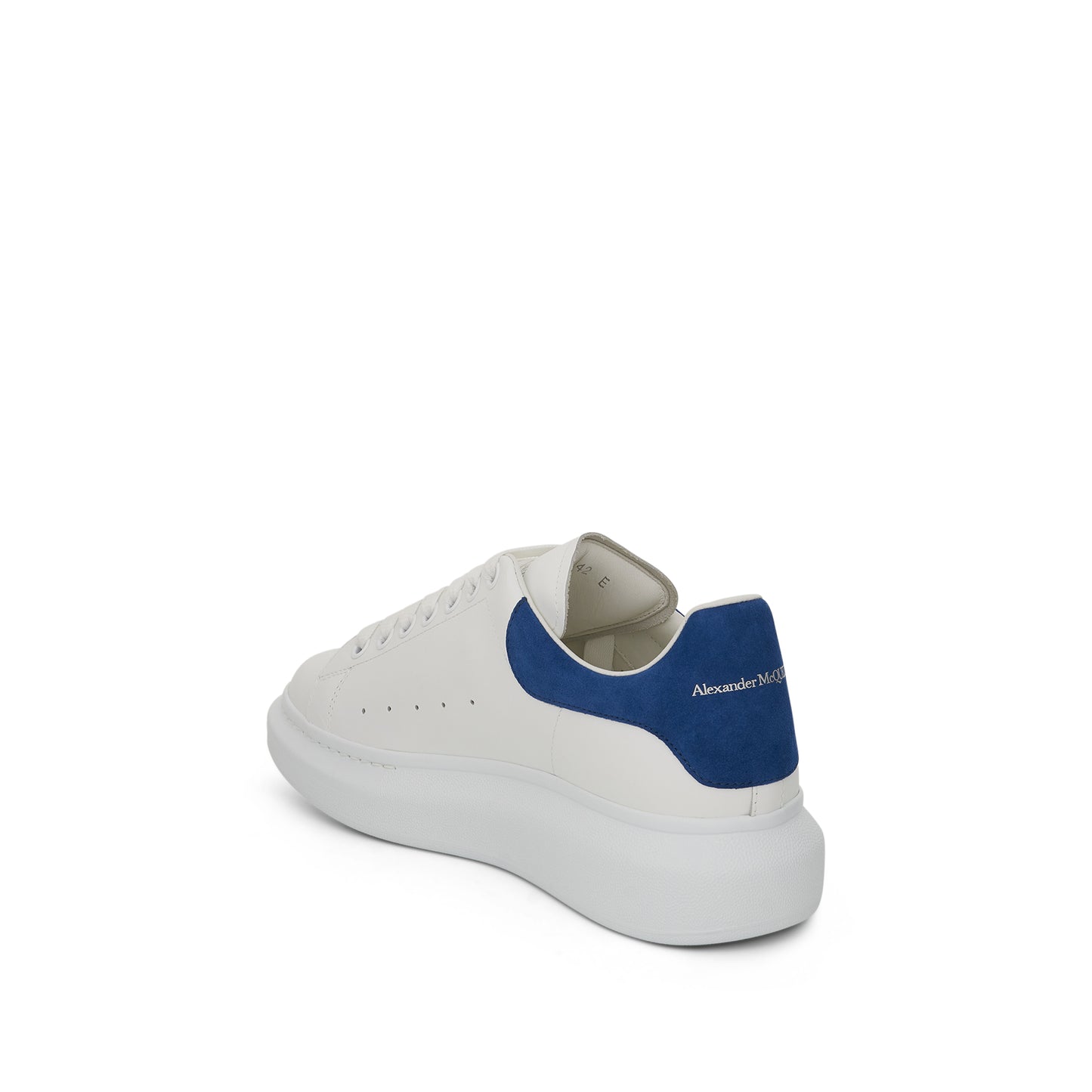 Larry Oversized Sneaker in White/Paris Blue