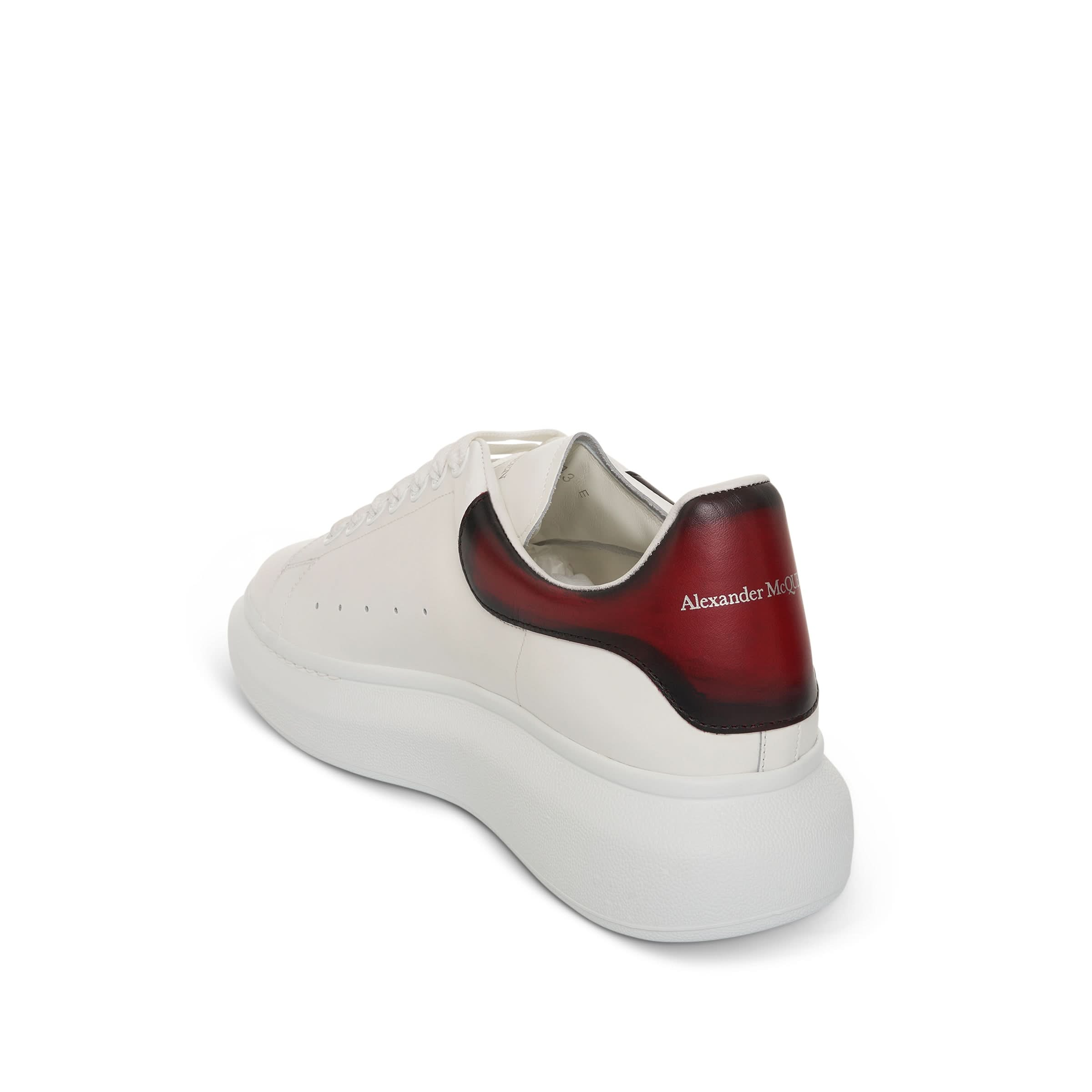 red and white alexander mcqueen sneakers