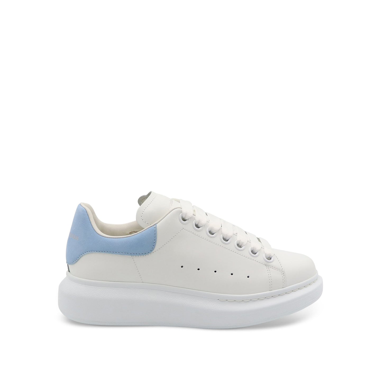 Larry Oversized Sneaker in White/Powder Blue