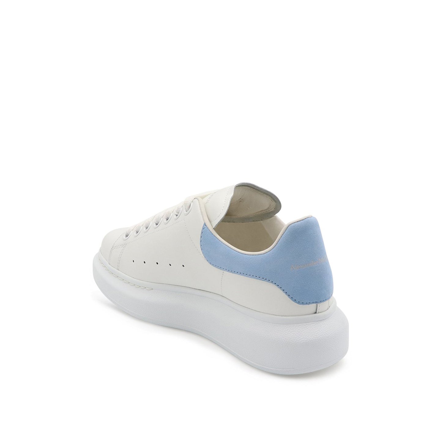 Larry Oversized Sneaker in White/Powder Blue