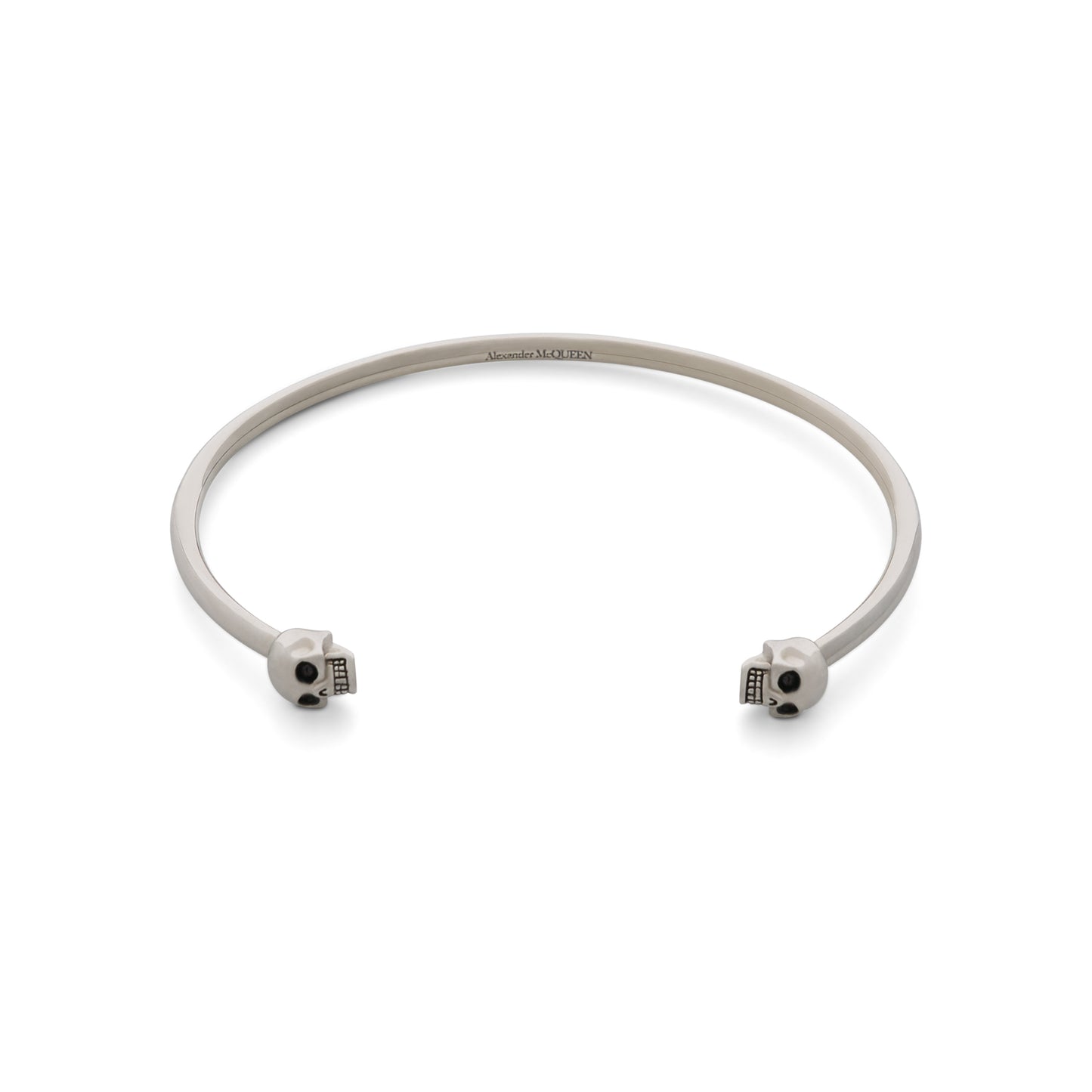 Thin Twin Bracelet in Silver