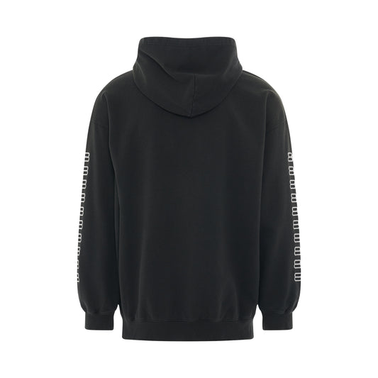 BB Paris Icon Medium Fit Hoodie in Washed Black