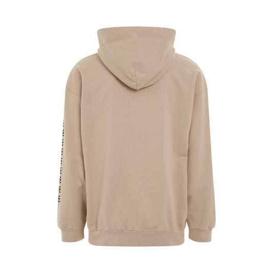 BB Paris Icon Medium Fit Hoodie in Beige