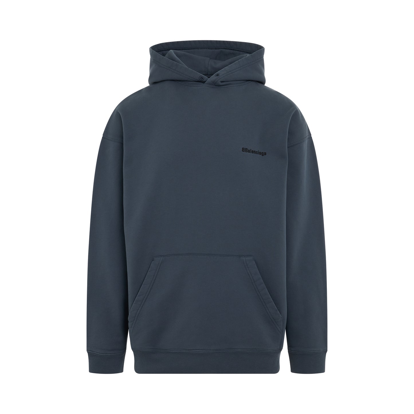 BB Paris Icon Medium Fit Hoodie in Blue/Black