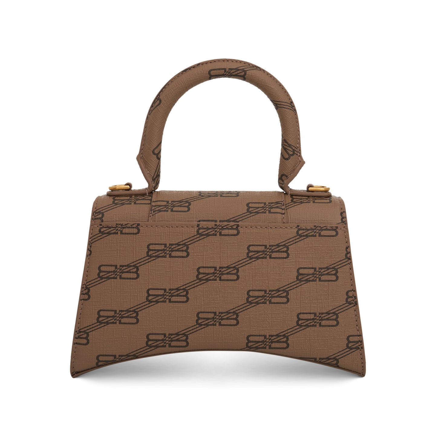 Hourglass XS BB Monogram Bag in Beige/Brown