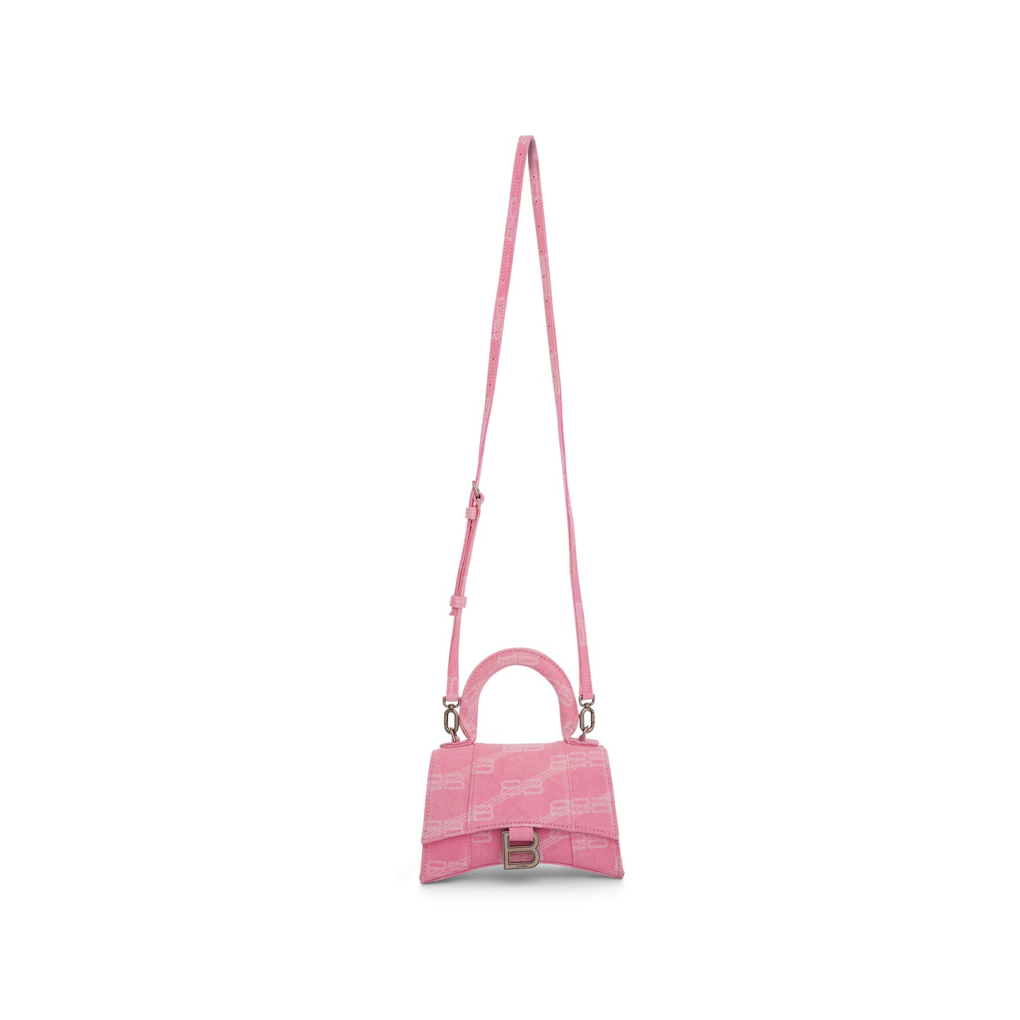 Hourglass XS BB Monogram Bag in Pink