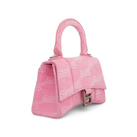 Hourglass XS BB Monogram Bag in Pink