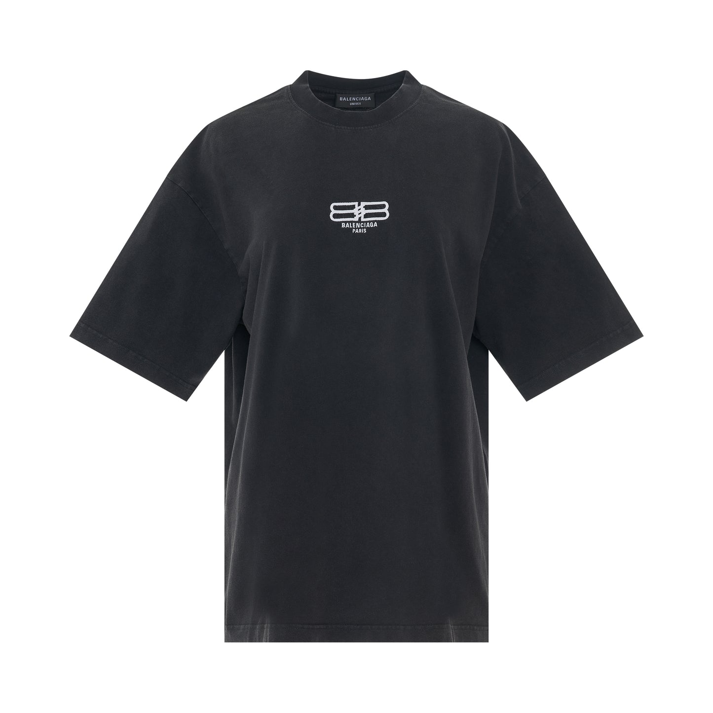 BB License Paris Vintage Jersey T-Shirt in Washed Black