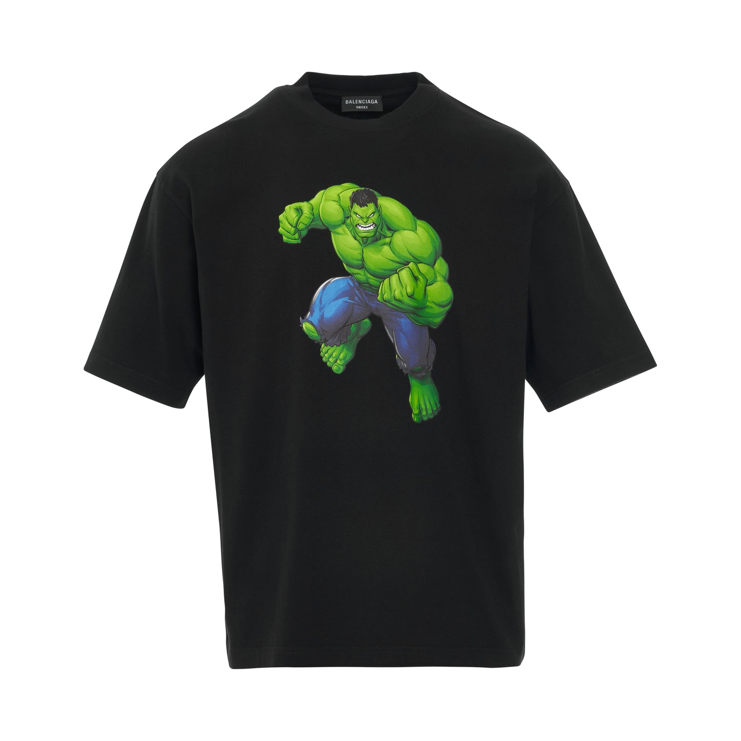 Hulk Medium Fit T-Shirts in Black