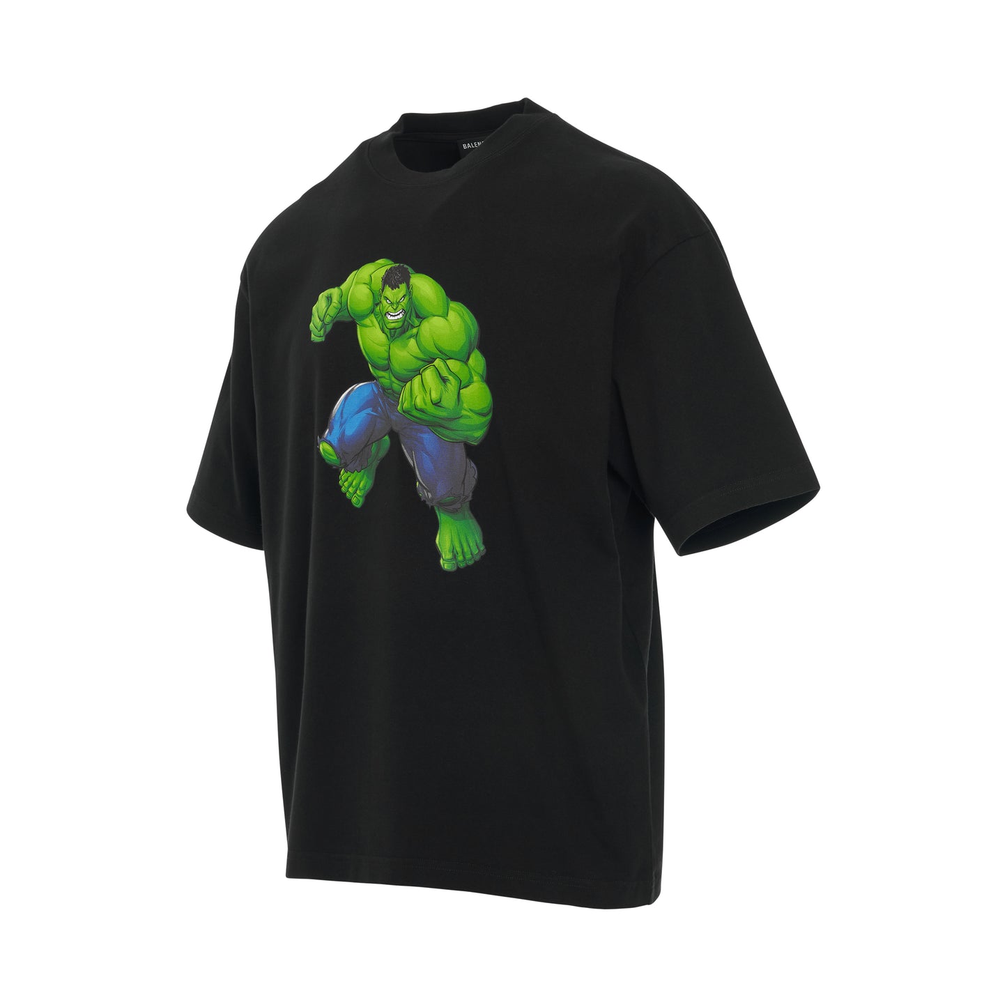 Hulk Medium Fit T-Shirts in Black