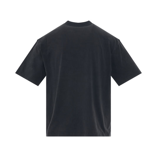 BB Paris Icon Medium Fit T-Shirt in Washed Black