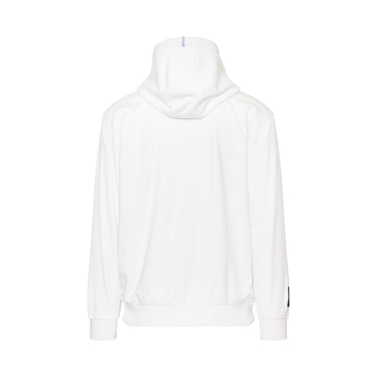 Icon Logo Patch Hoodie in White