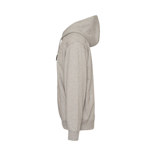 Icon Logo Patch Hoodie in Grey