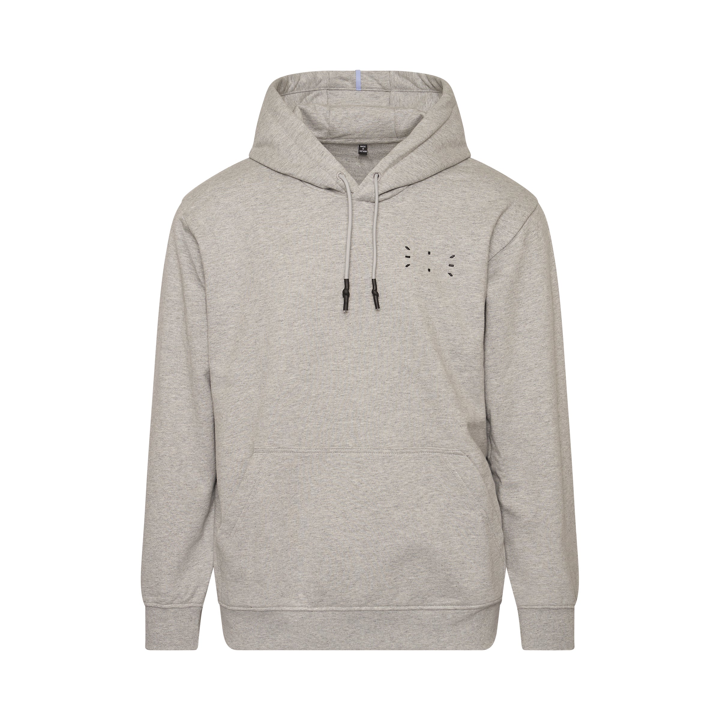 Icon Logo Patch Hoodie in Grey