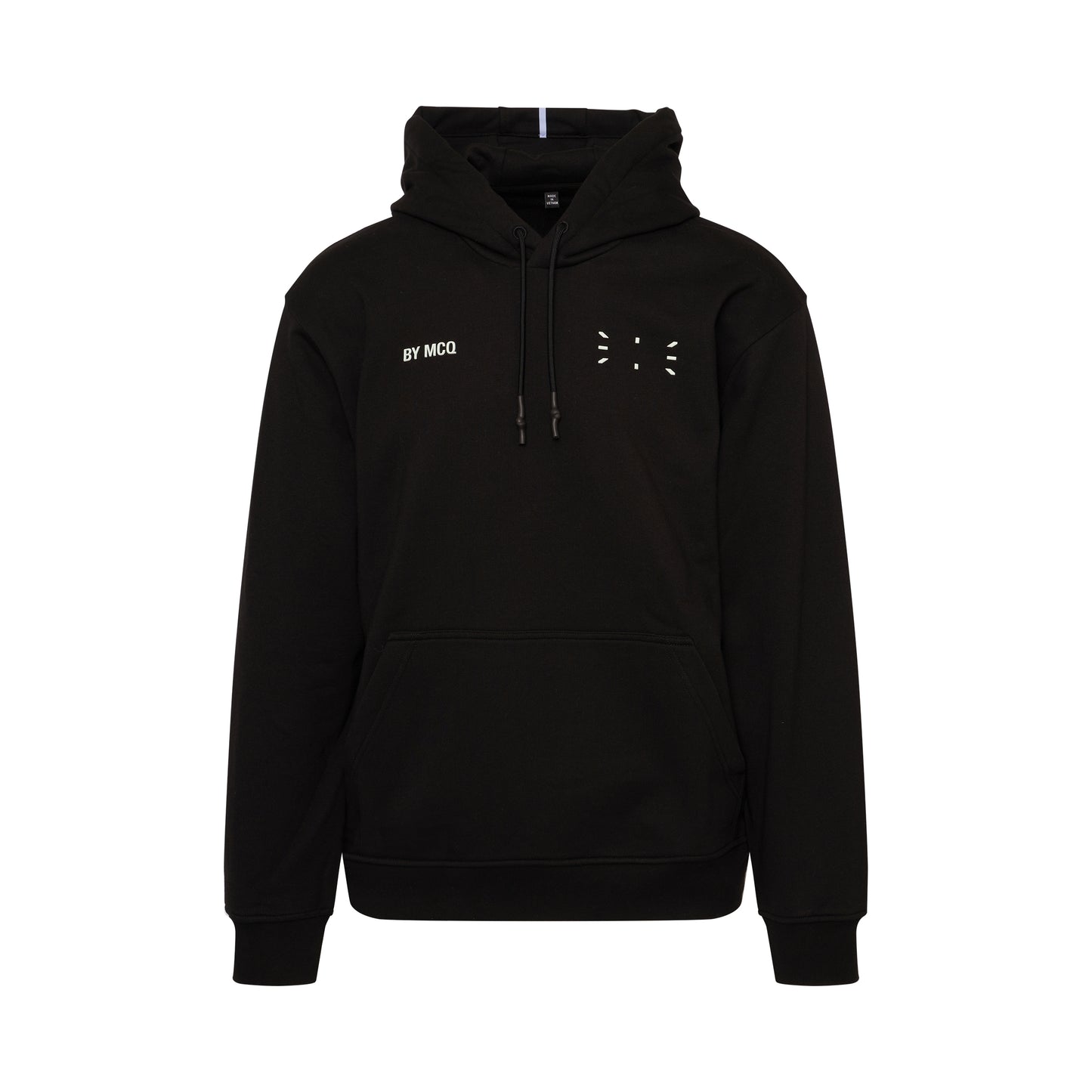 Icon in Dust Relaxed Hoodie in Black