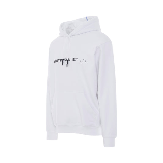 Striae Manifesto Hoodie in White