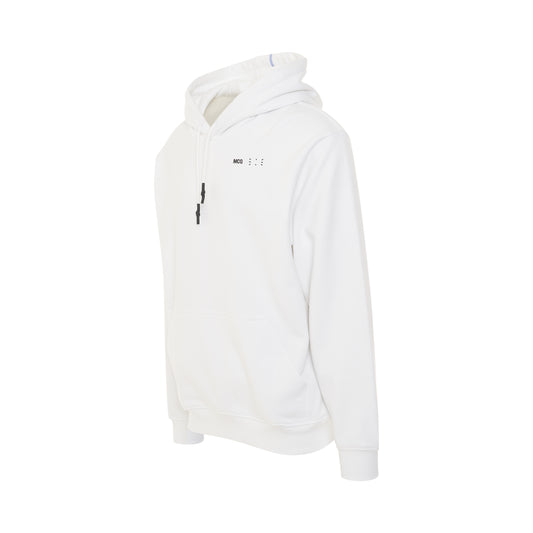 IC0 Logo Hoodie in Optic White