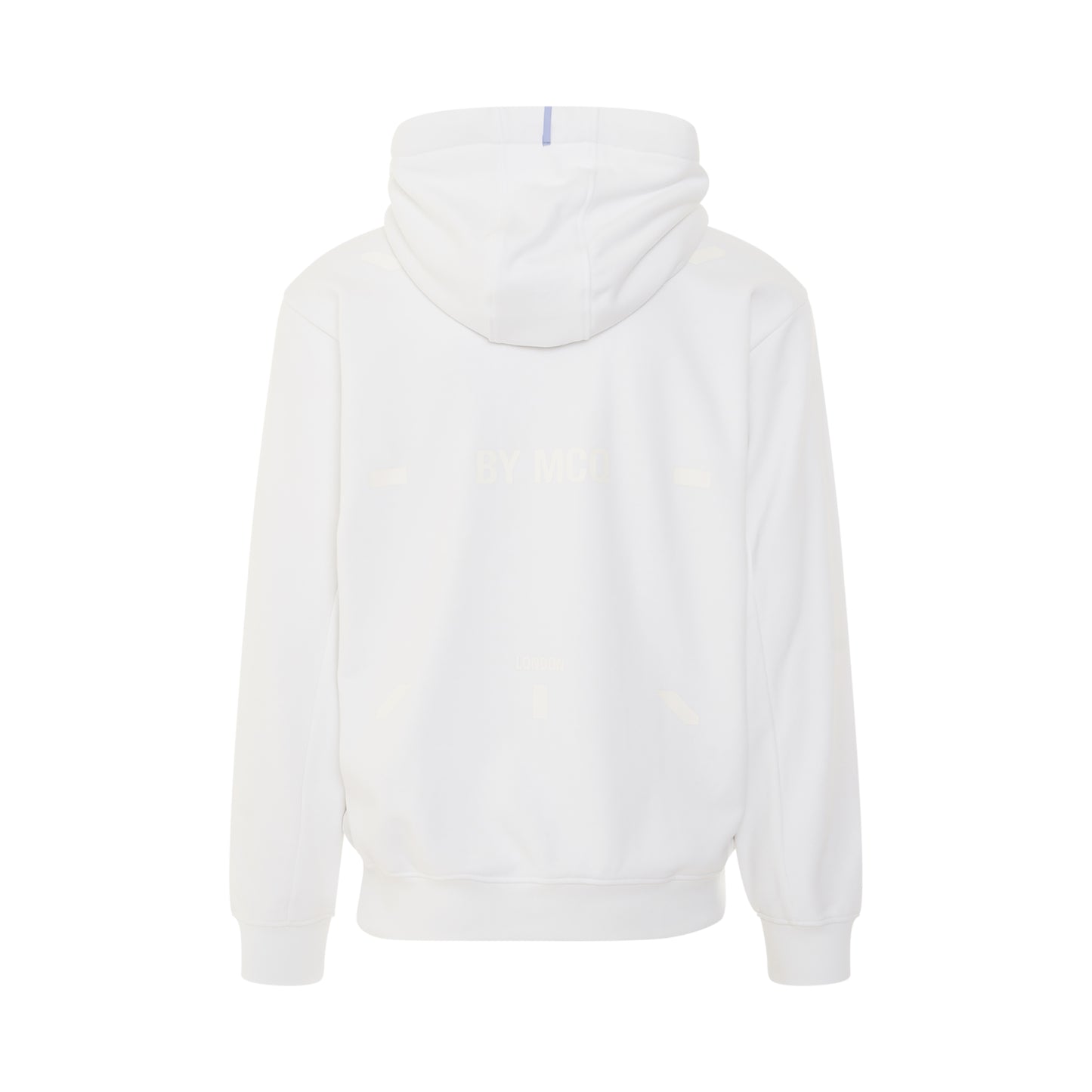 IC0 Logo Hoodie in Optic White