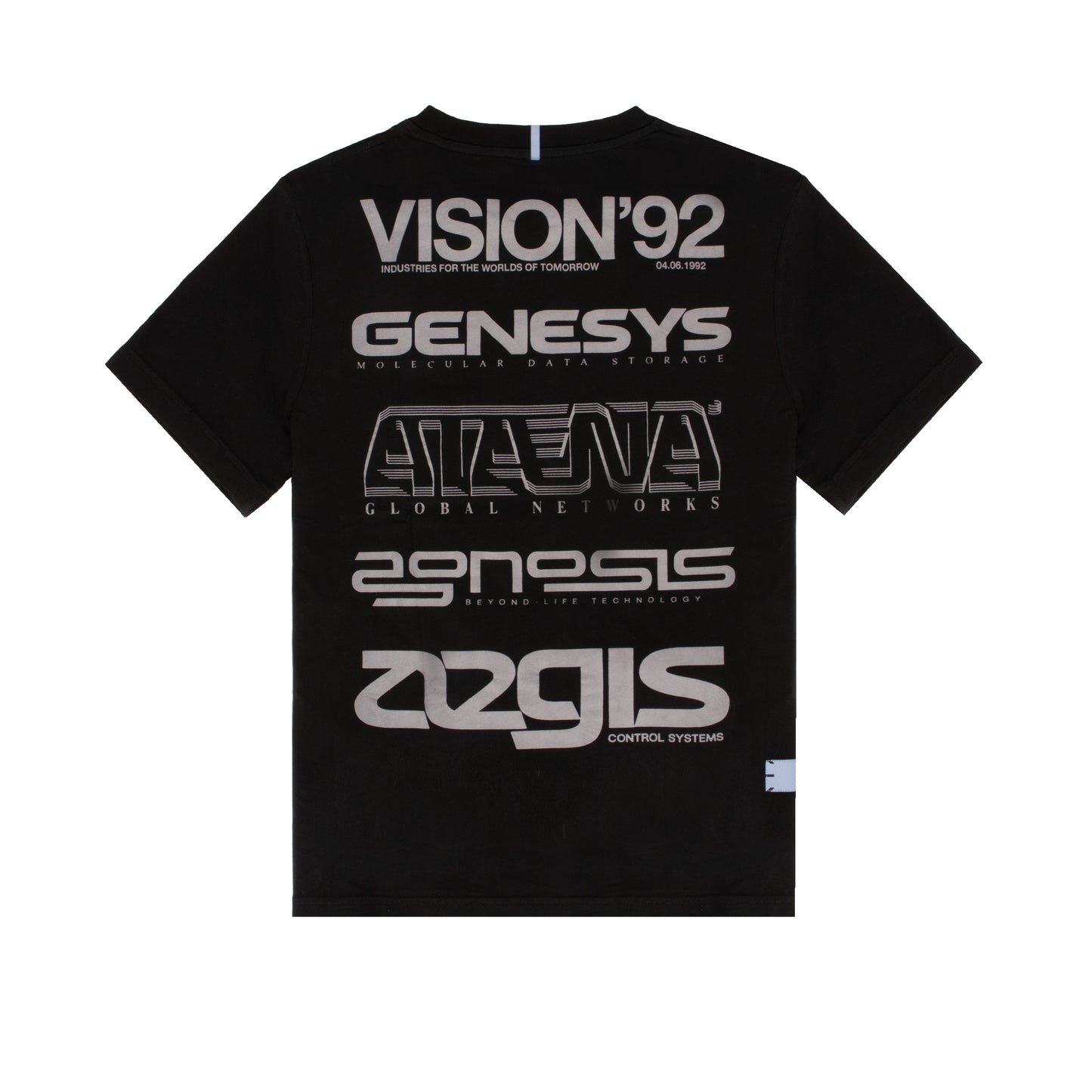 Mutual Trust Vision92 T-Shirt in Washed Black