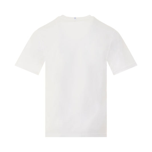 IC0 Logo T-Shirt in Optic White