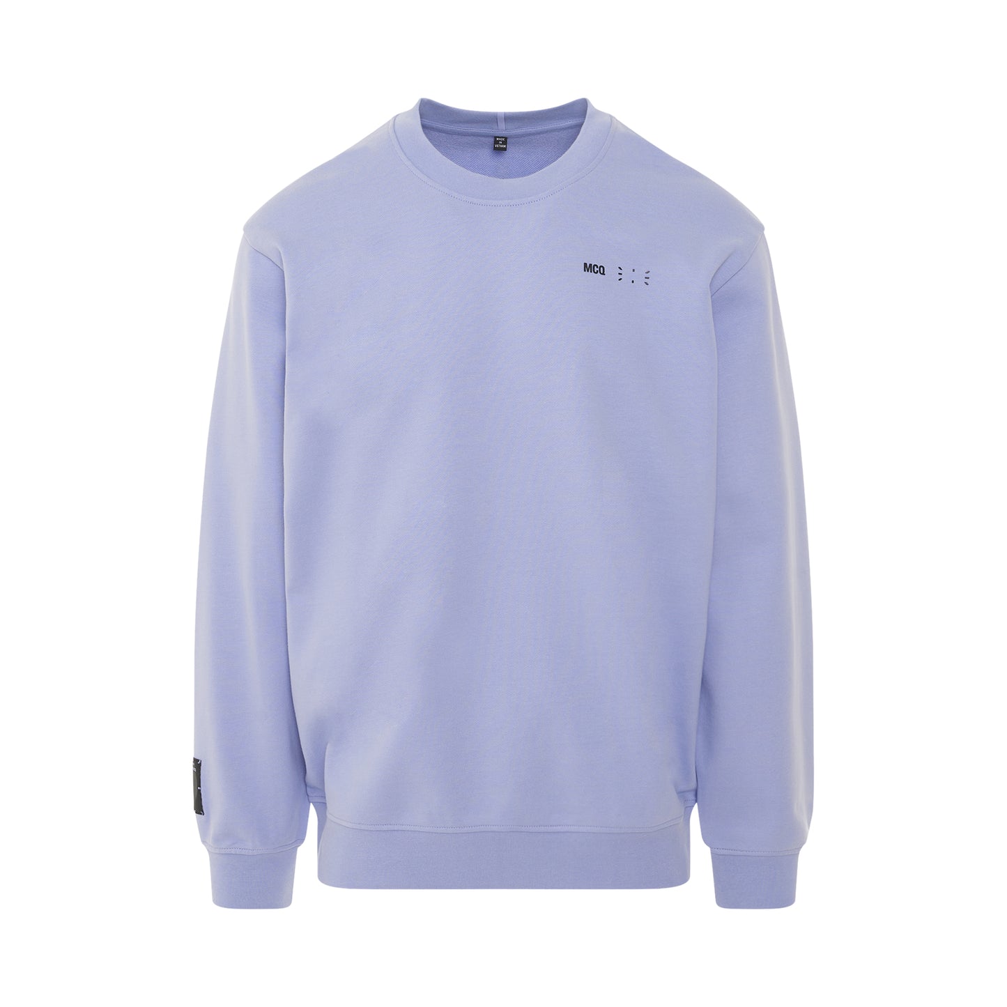 IC0 Embroidered Logo Sweatshirt in Hyper Lilac