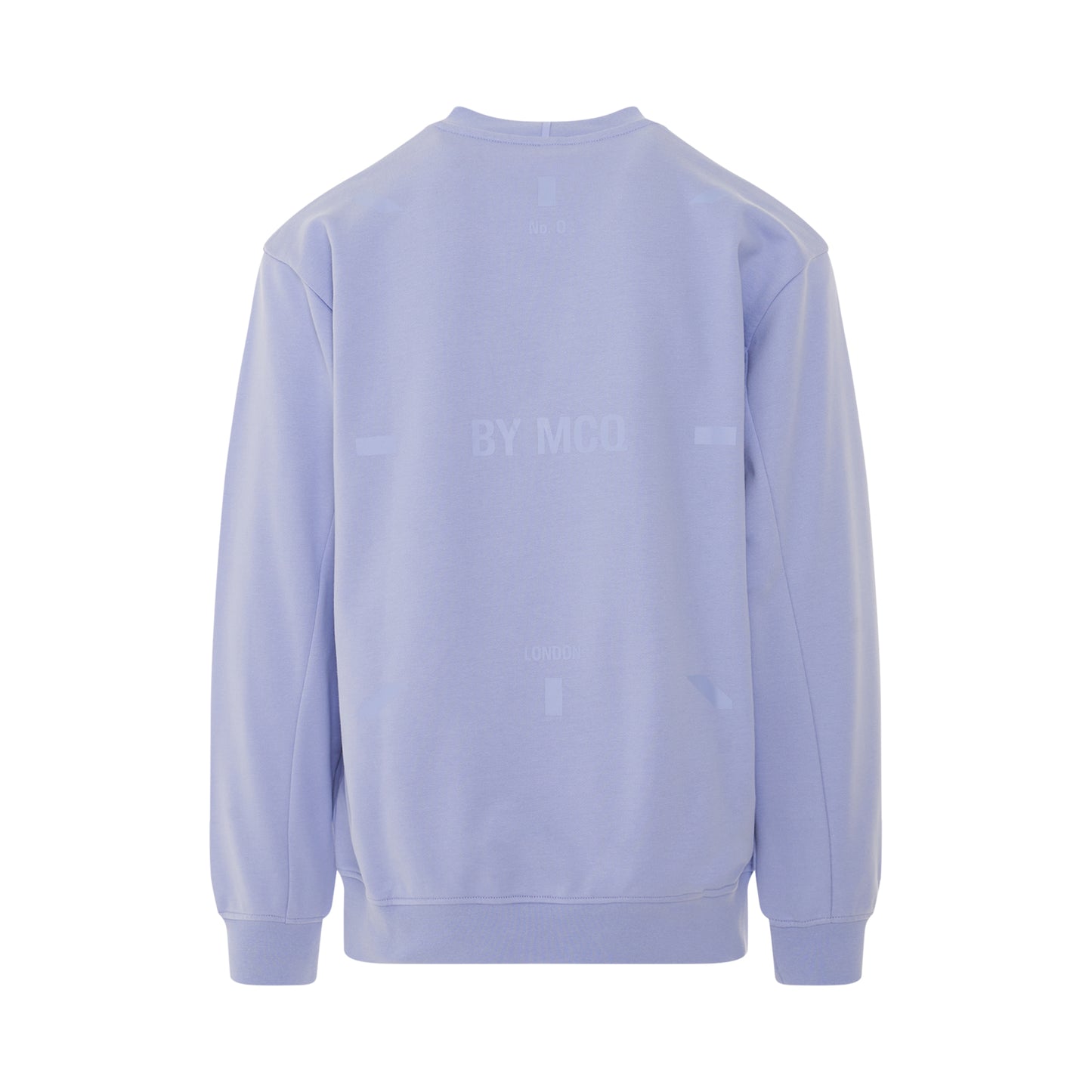 IC0 Embroidered Logo Sweatshirt in Hyper Lilac