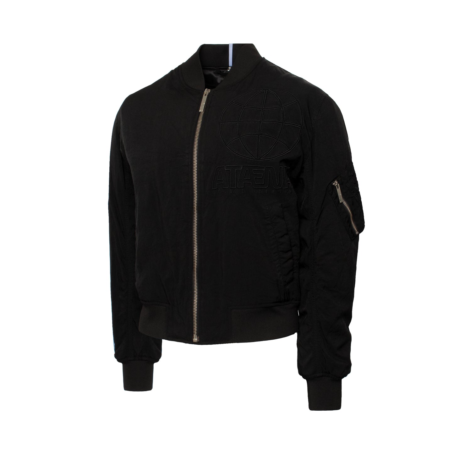 McQ Dye Nylon Jacket in Black