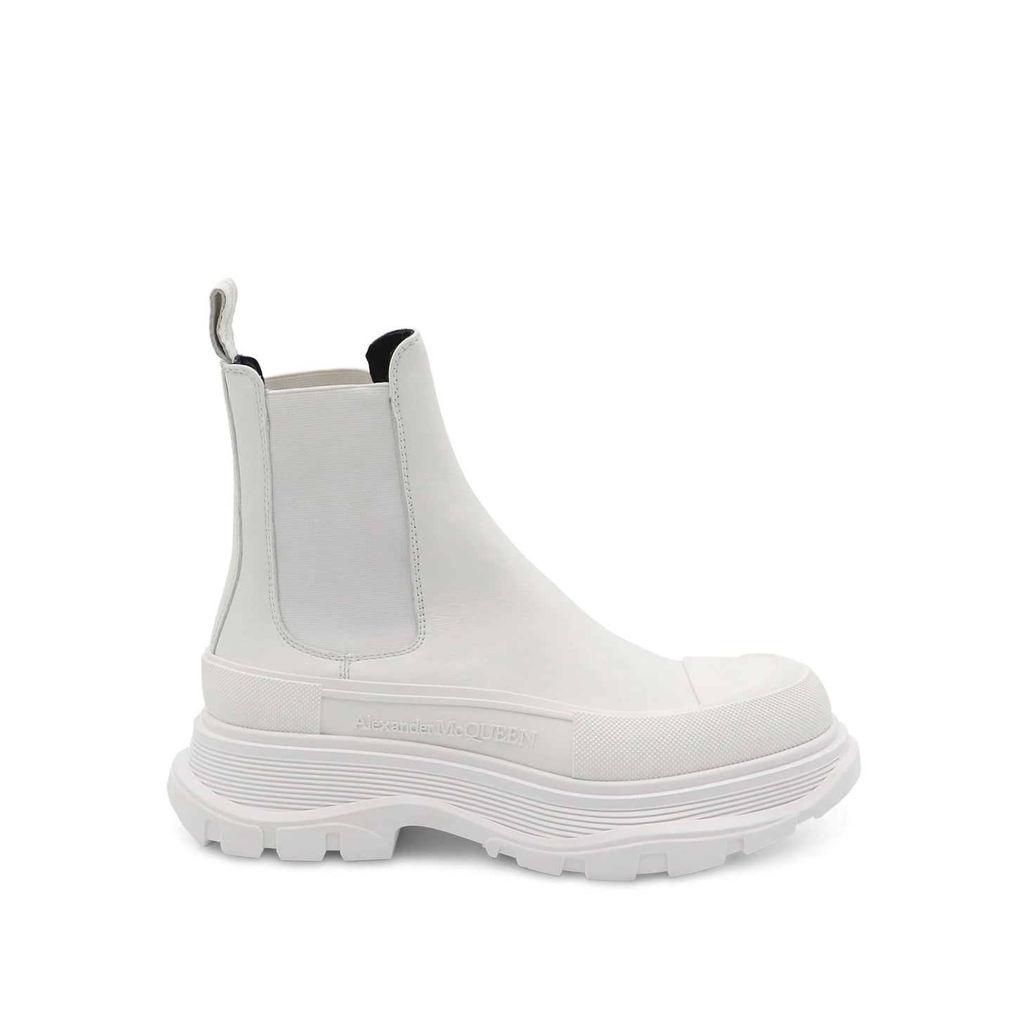 Tread Slick Chelsea Boots in White